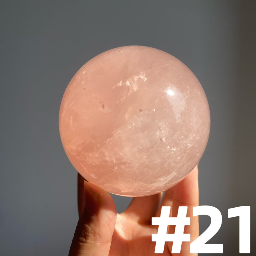 Rose Quartz Big Spheres