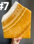 Orange Calcite Slab