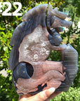 Druzy Agate Dragon