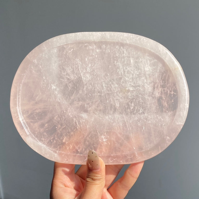 Rose Quartz Tray