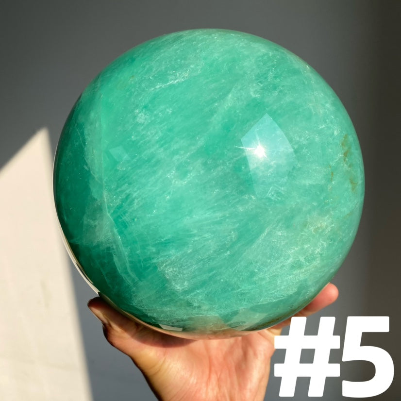 Baja Blast Fluorite Large Sphere