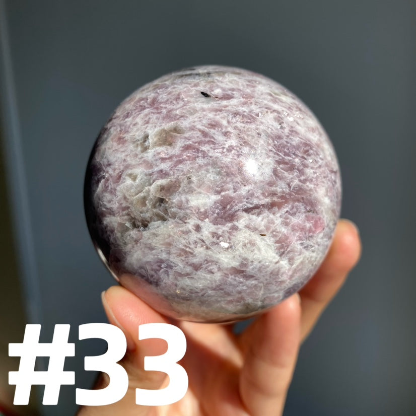 Pink Tourmaline Sphere