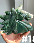 Moss Agate Unicorn