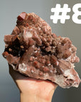 Red Quartz Cluster