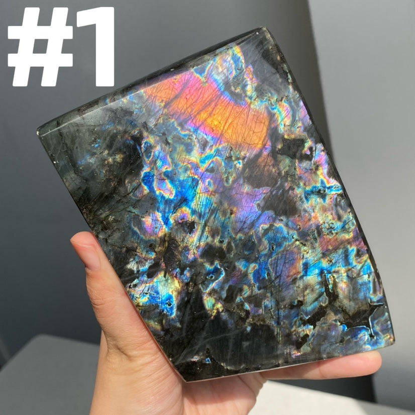 Purple Flash Labradorite Freeform