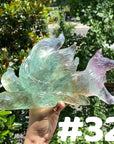 Fluorite Big Carvings