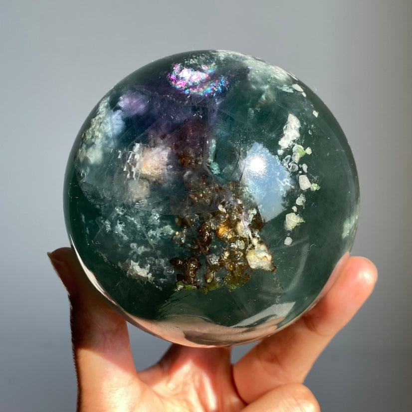 Fluorite Sphere