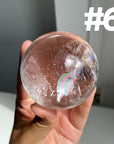 Rainbow Clear Quartz Sphere