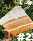Orange Calcite Slab