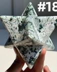 Moss Agate Merkaba