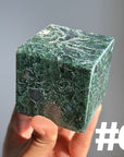 Moss Agate Cube