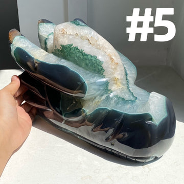 Druzy Agate Big Carvings