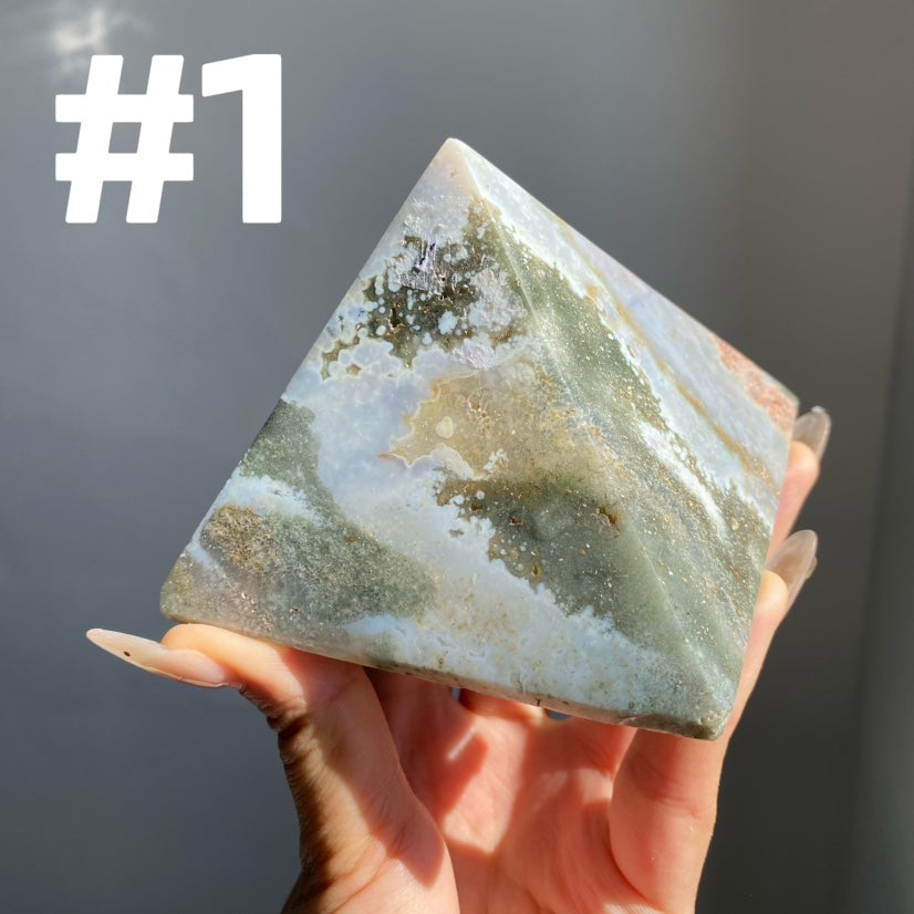 Ocean Jasper Big Pyramid