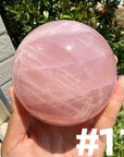 Rose Quartz Big Spheres