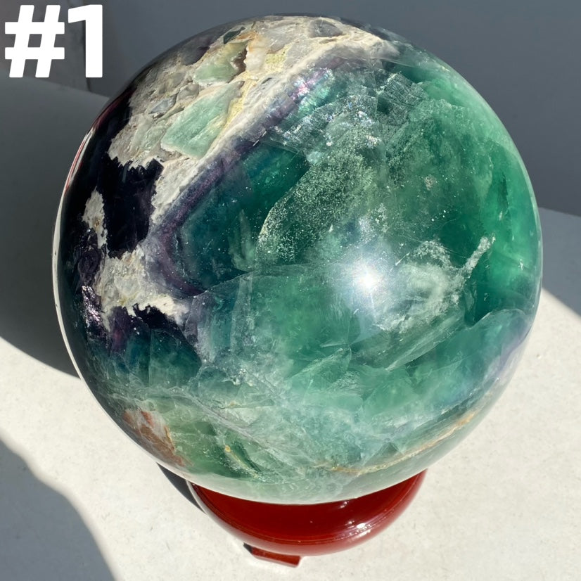 Fluorite Large Sphere