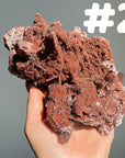 Red Quartz Cluster