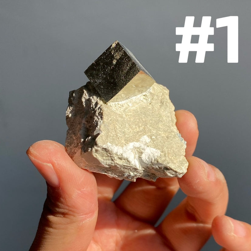 Pyrite Cube Specimen