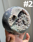 Grape Agate Sphere