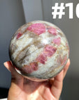 Pink Tourmaline Sphere