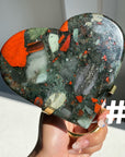 African Blood Stone Heart