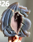 Druzy Agate Dragon