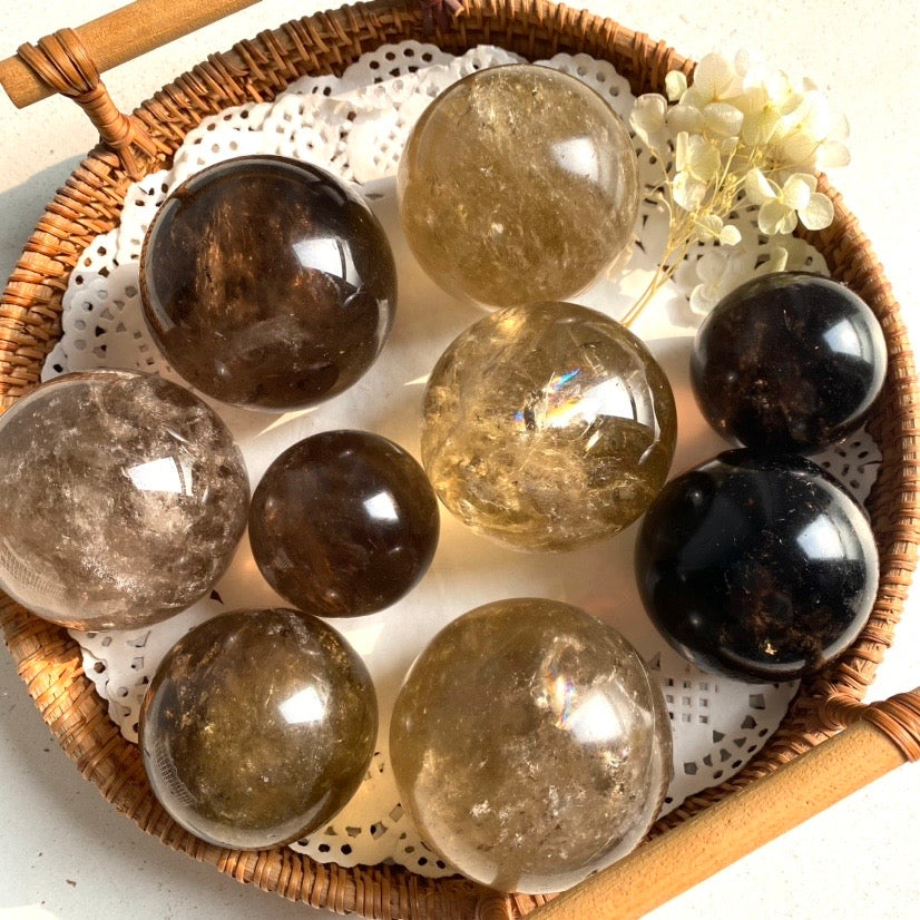 Smoky Quartz Sphere