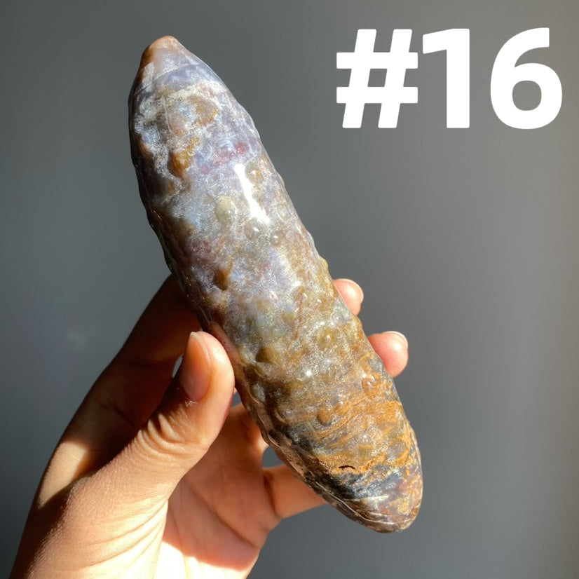 Moss Agate Cucumber