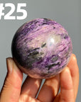 Charoite Sphere