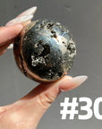 Pyrite Druzy Sphere