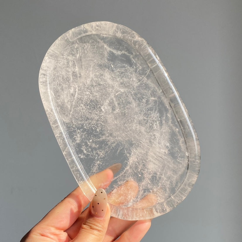 Clear Quartz Tray