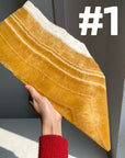 Orange Calcite Slab