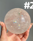 Clear Quartz Spheres