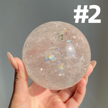 Clear Quartz Spheres