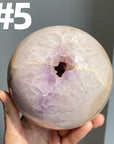 Flower Agate Big Sphere
