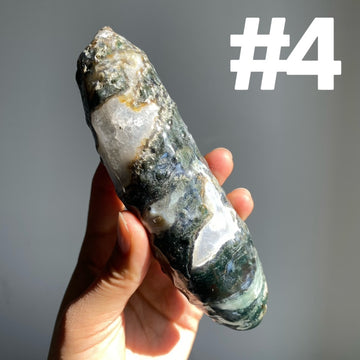 Moss Agate Cucumber