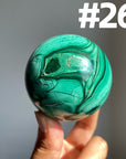 Malachite Big Spheres