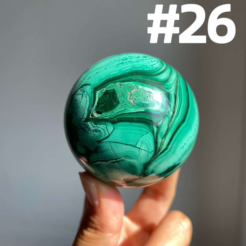 Malachite Big Spheres