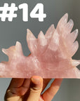 Rose Quartz 9 Tail Fox