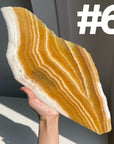 Orange Calcite Slab