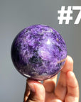 Charoite Sphere