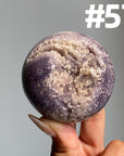 Grape Agate Sphere