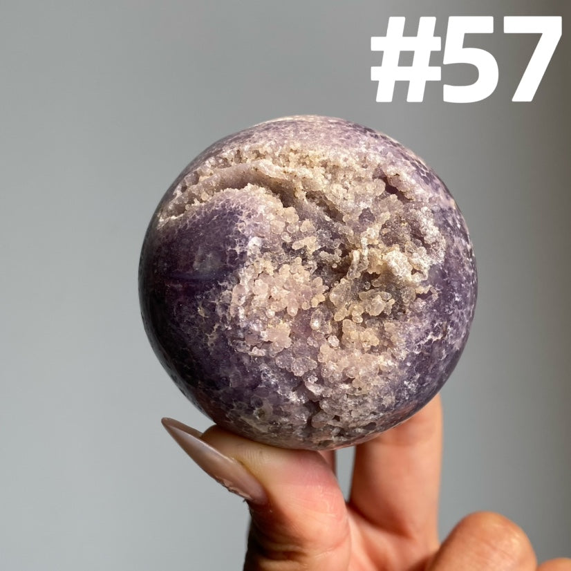 Grape Agate Sphere