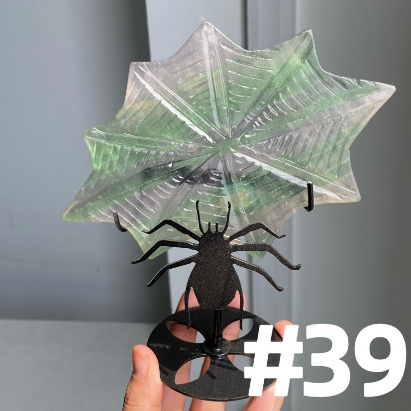 Clearance Crystal Spider Web