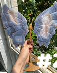 Druzy Agate Butterfly Wings