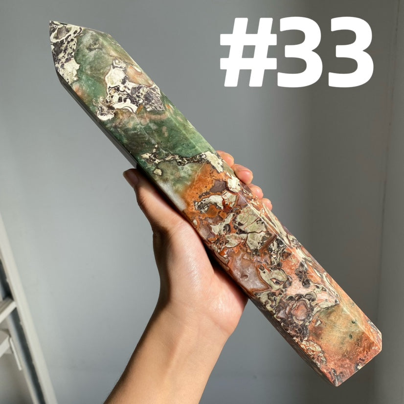 Money Agate Big Tower