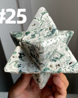 Moss Agate Merkaba