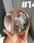 Rainbow Clear Quartz Sphere