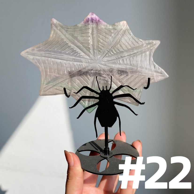 Clearance Crystal Spider Web