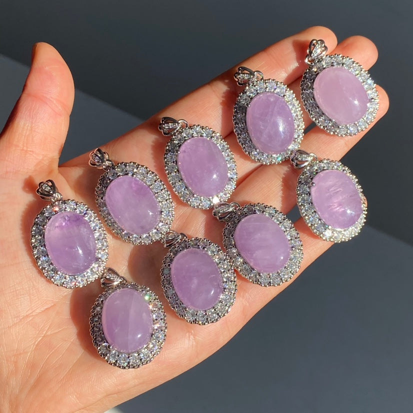 Lavender Amethyst Pendant