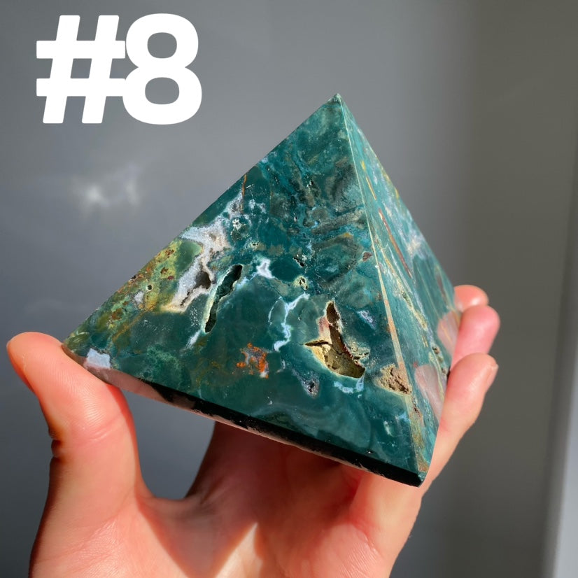 Ocean Jasper Big Pyramid